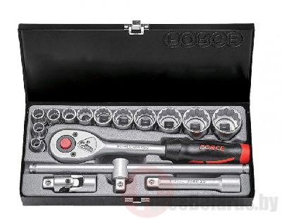 Набор инструментов 16 пр. 1/2'' 12-гр. Force 4162