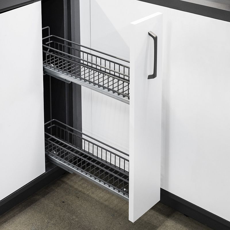 Выдвижная корзина-карго 200 NORWIG крепл.боковое/правое, графит AKS 113507