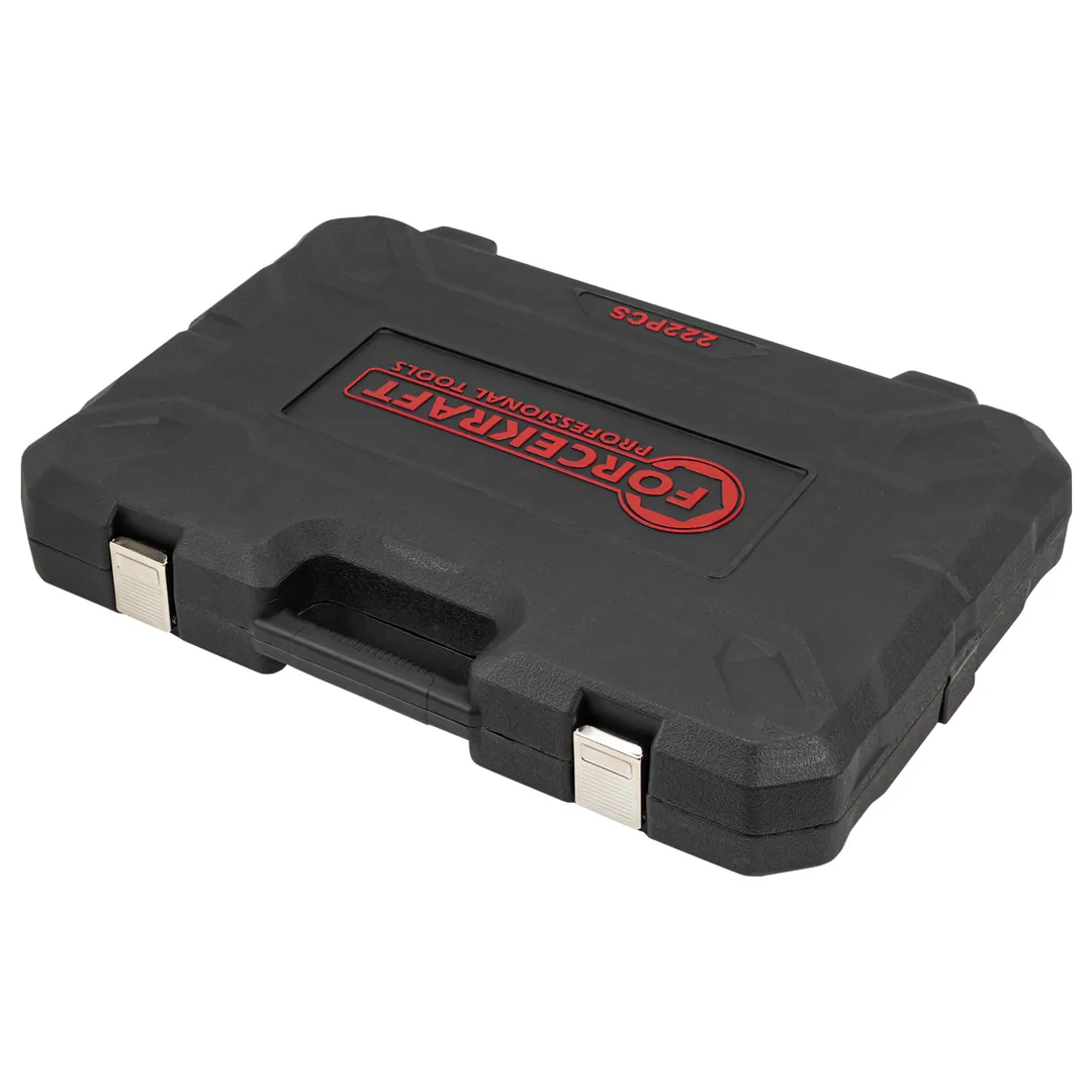 Набор инструментов 222 пр 1/4''&3/8''&1/2'' 6-гр ForceKraft FK-42222-5