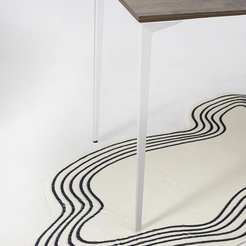 Опора мебельная HELLY h720, белый муар, 1 упак 4 шт., AKS 112511