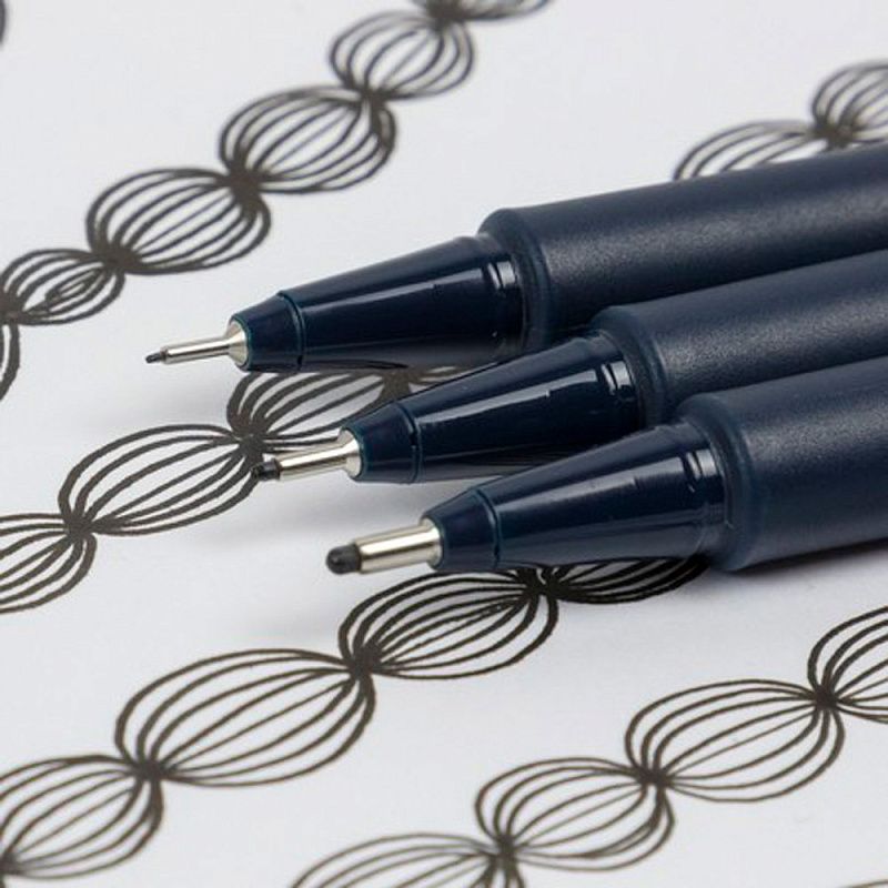 Ручка капиллярная "Schneider Fineliner Pictus", 0.1 мм, черный