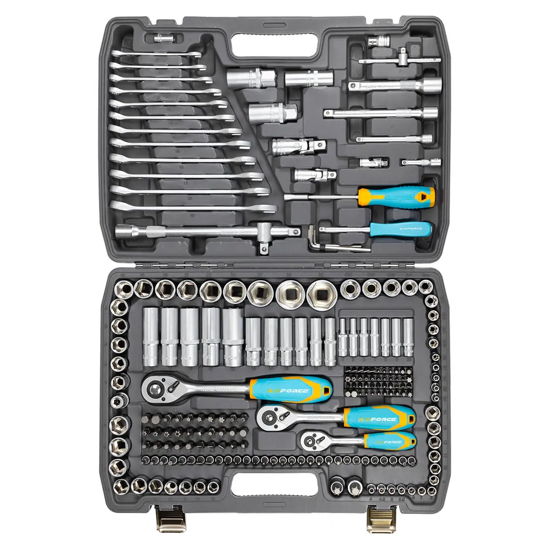 Набор инструментов 216 пр. 1/4",3/8"&1/2" 6-гр. ILOforce IF-38841