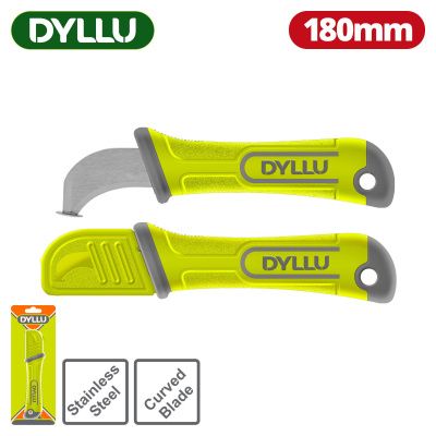 Нож изогнутый для очистки проводов 180 мм DYLLU DTSX8612