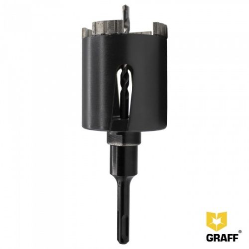 Коронка алмазная по бетону М16 GRAFF