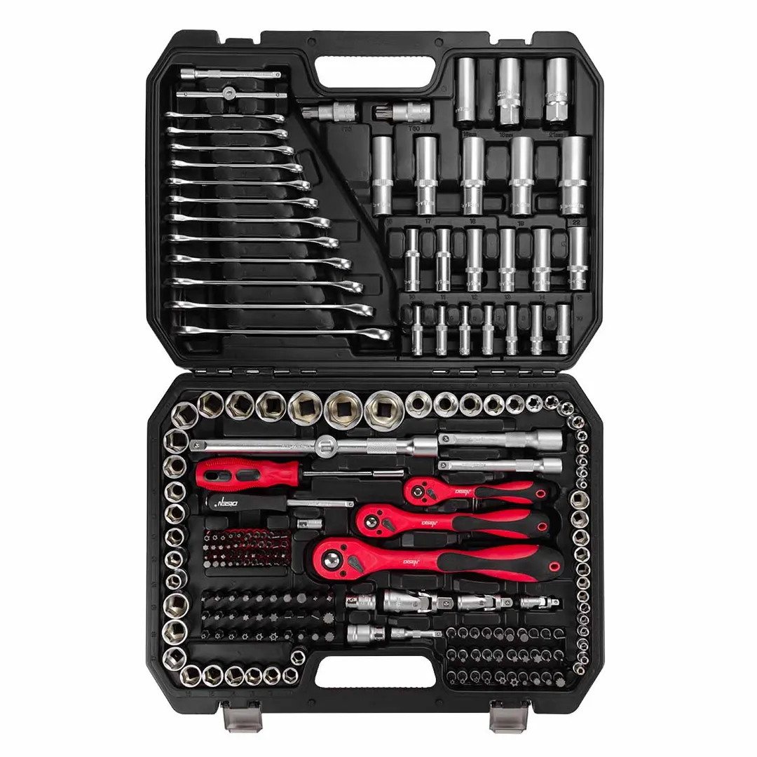 Набор инструментов 216 пр. 6-гр 1/4"&3/8"&1/2" DISEN DS38841