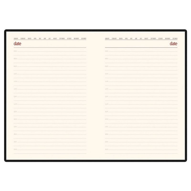 Ежедневник недатированный "Senate", А5, 272 страницы, бордовый