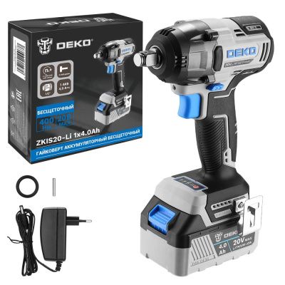Гайковерт аккумуляторный ZKIS20-Li DEKO 084-1046