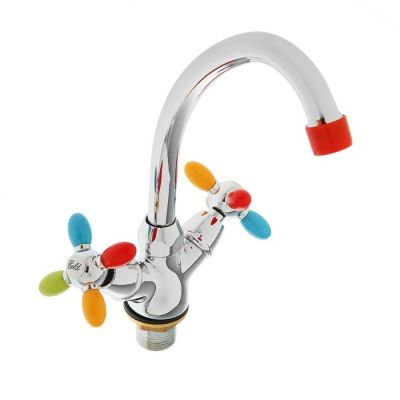 Смеситель для кухни, цинк, хром Loffrey LF85910