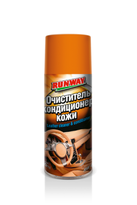 Очиститель и кондиционер кожи 400 мл. аэрозоль RUNWAY RW6124