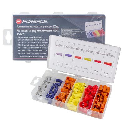 Комплект коннекторов электрических 107 пр. Forsage F-787
