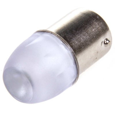 Автолампа диод S25 (P21/5W) 12V SMD BAY15d 2-конт Белая комп.2 шт противотуманки/поворот/з SKYWAY S08201253