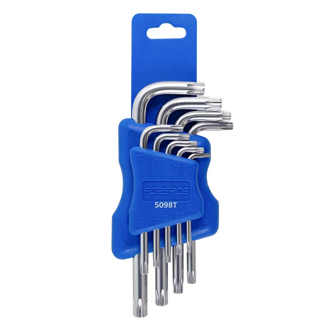 Набор ключей Torx с отверстием 9 пр. Forsage F-5098T