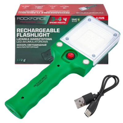 Фонарь светодиодный аккумуляторный RockForce RF-EL2326