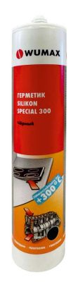 Герметик Silikon Special 300, черный, 310 мл WUMAX 1890323300