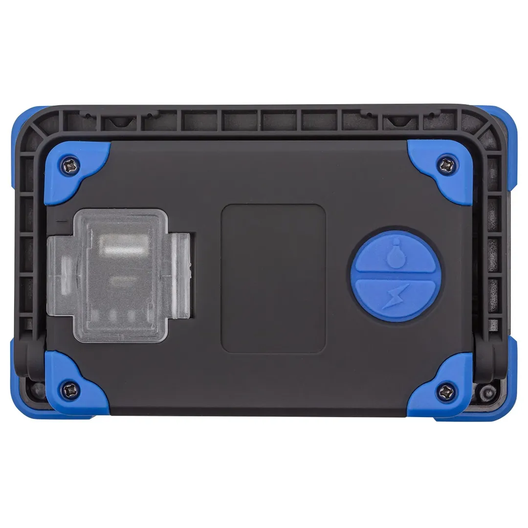 Фонарь светодиодный аккумуляторный, 10Вт, 700Лм, 5 СОВх6500К, 3 уровня яркости, 4 режима ForceKraft FK-EL2190-1