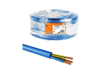 Кабель водопогружной КВВ 3х1,5, 100м TDM SQ0137-0004