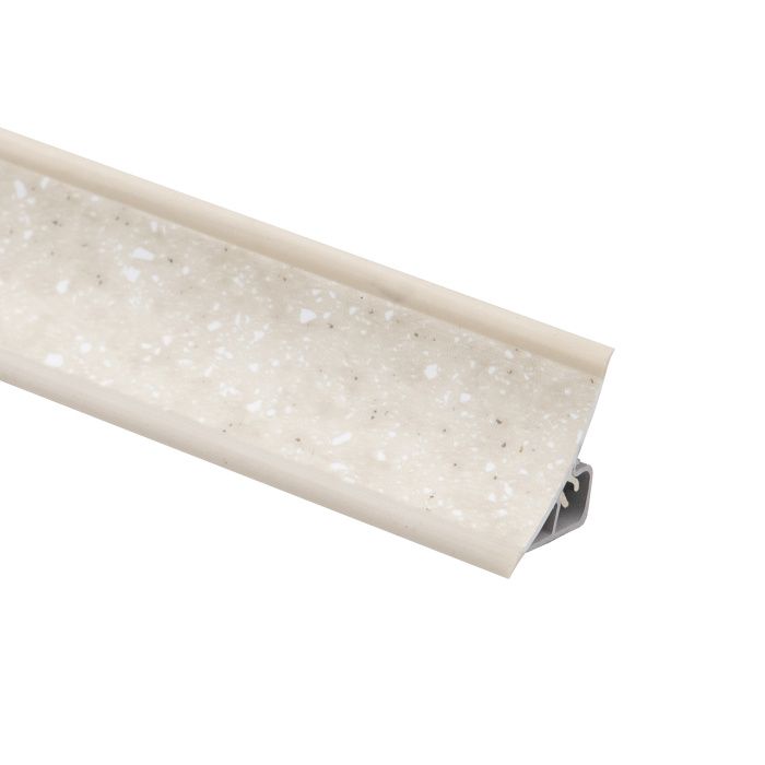 Плинтус ПВХ к столешнику LР мрамор мелкие точки (227) (1шт=3м.п.) EL-MECH-PLAST 60707