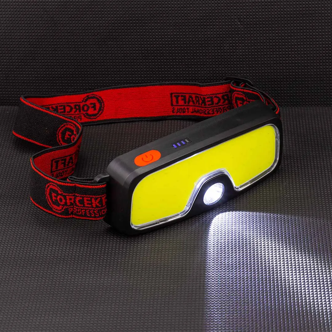 Фонарь светодиодный аккумуляторный ForceKraft FK-TH2158