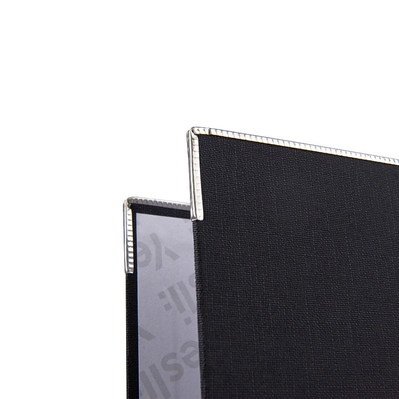 Папка-регистратор "Yesli:", А4, 75 мм, ПВХ Эко, черный