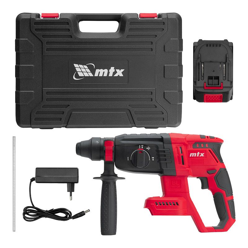 Перфоратор аккумуляторный бесщет. RHB-BL-20-26, 3 Дж, Li-Ion, 20 В MTX 26780