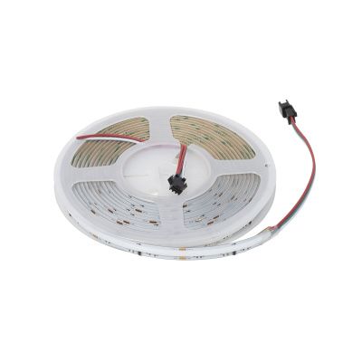 Лента светодиодная COB RGB SPI, "Бегущий огонь", 13W/m, 24V, 10мм, 576 д/м, IP20, 5м, AKS 115355