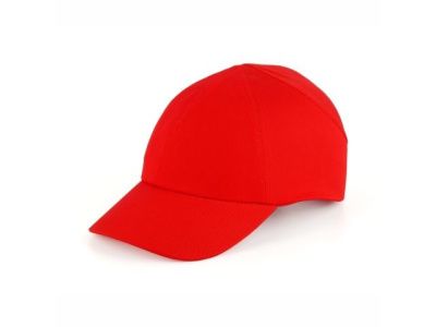 Каскетка защитная RZ FavoriT CAP, укороч. козырек красная, козырек 55 мм СОМЗ 95516