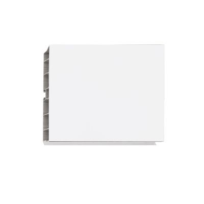 Цоколь мебельный ПВХ h150 белый глянец L4000мм, RU 103980