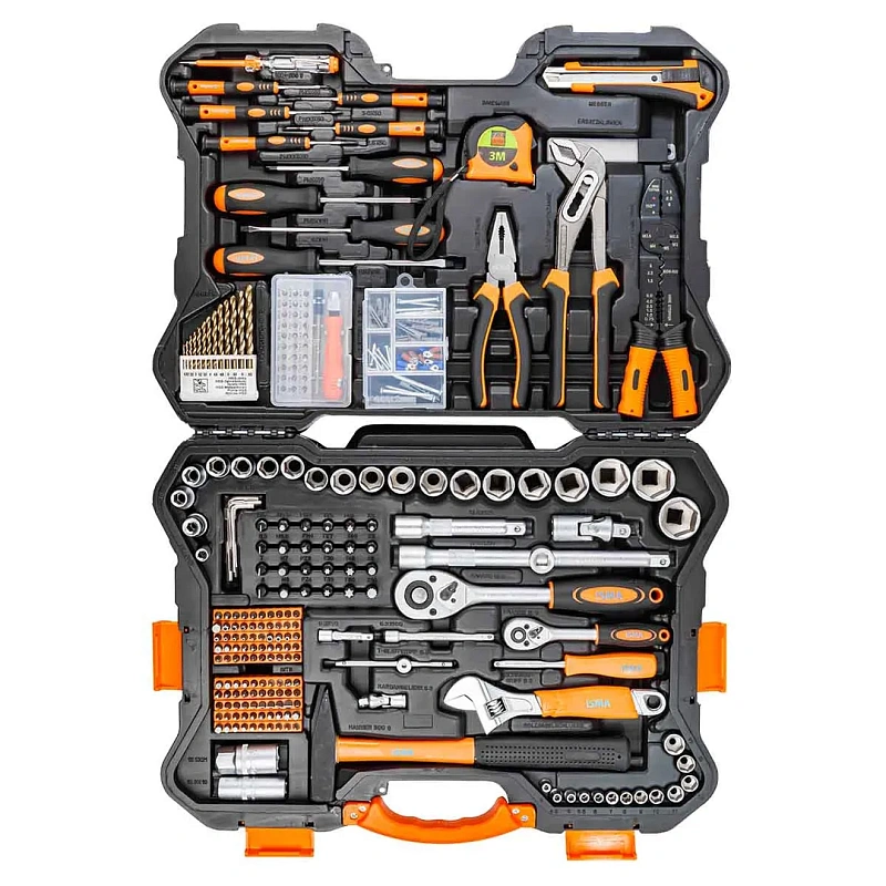 Набор инструмента 303 пр 1/4''&1/2'' 6-гр ISMA ISMA-53034
