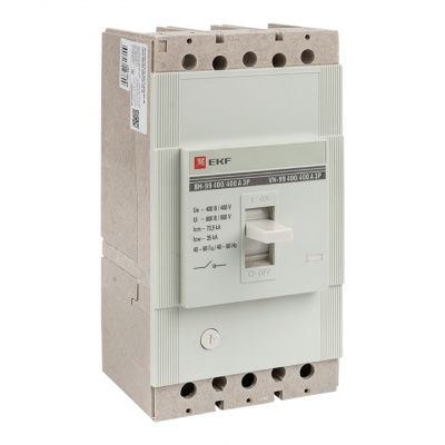 Выключатель нагрузки ВН-99 400/400А 3P EKF PROxima sl99-400-400