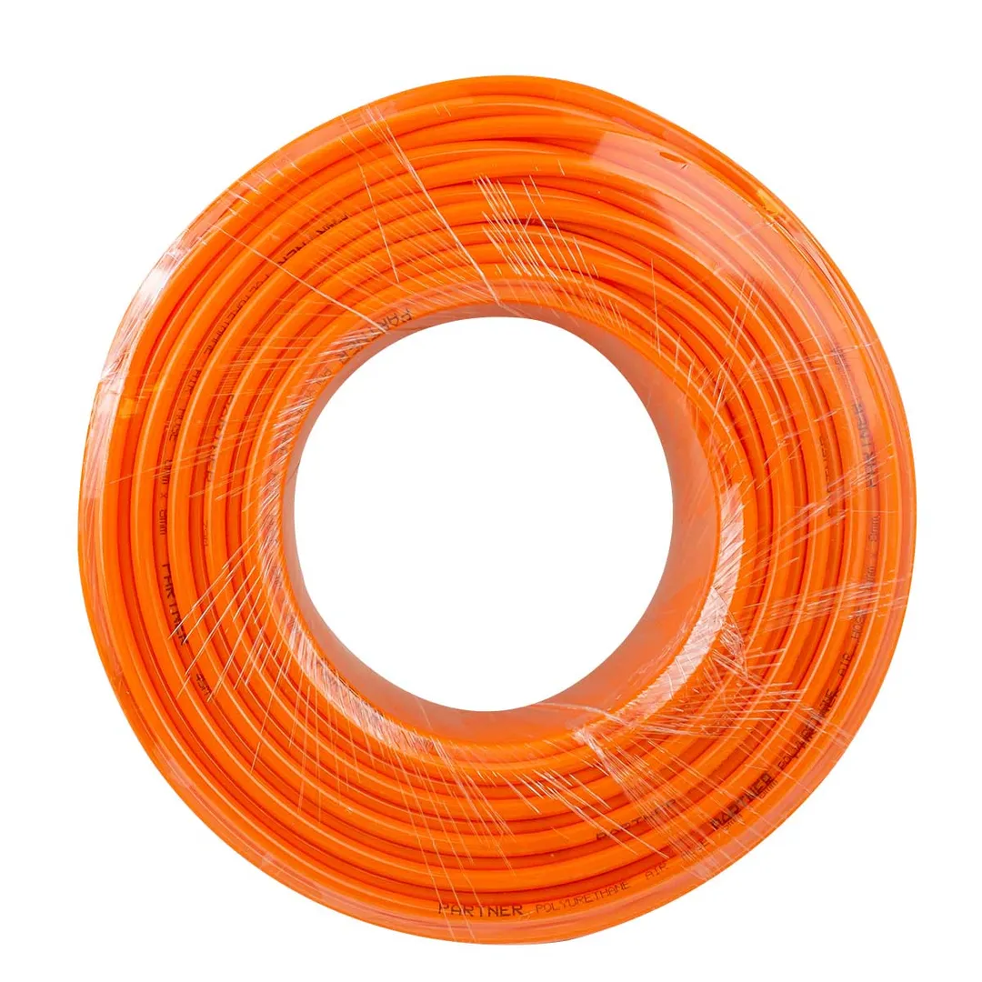 Пневмошланг полиуретановый для воздуха 8х6 мм, 1 метр, 100 м в бухте Partner PA-PU-0860