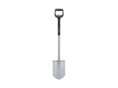 Лопата штыковая телескопическая закругленная Xact Fiskars 1066732
