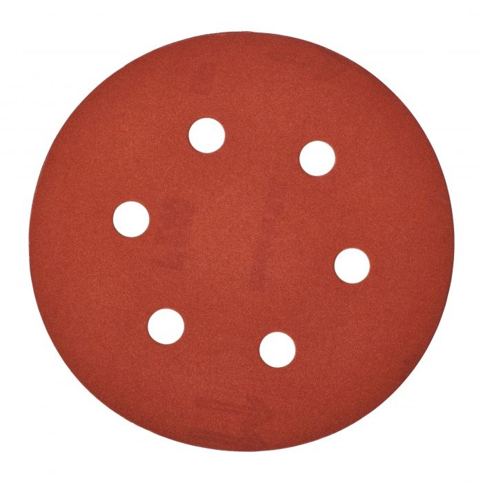 Шлифовальный круг 125 мм, 8 отв. H&L P180 10 шт Milwaukee 4932492176