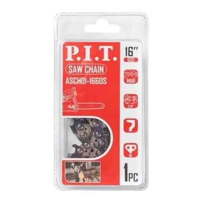 Цепь пильная 60зв 3/8" 1,5мм16" PIT ASCH01-1660S
