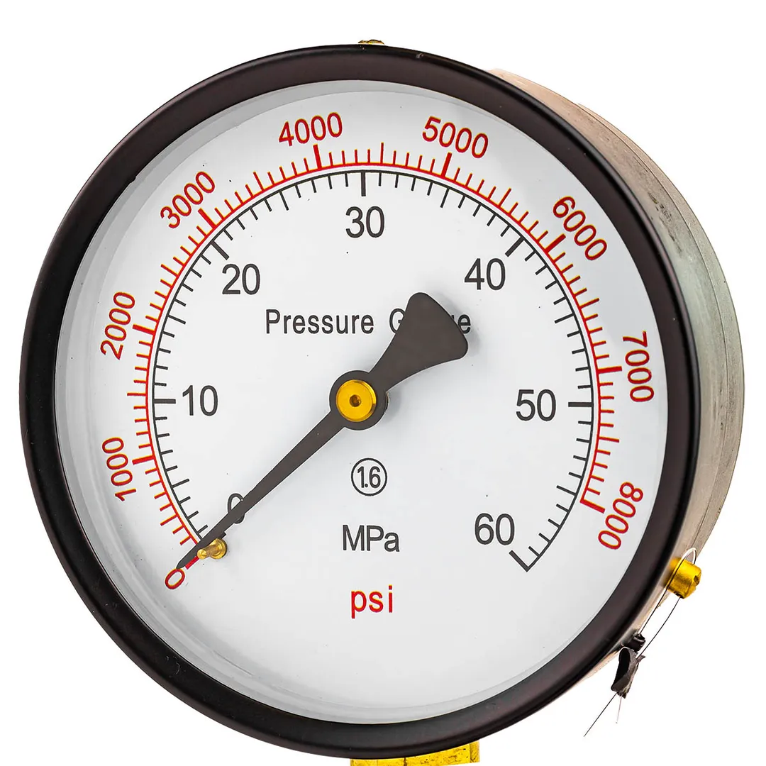 Стенд для проверки дизельных форсунок с манометром и резьбовыми адаптерами-переходниками М12хМ12, М12хМ14 ILOforce IF-905G13