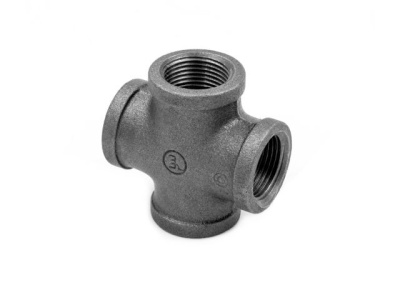 Крестовина 3/4" чугун черн., AV Engineering AVEC441000034