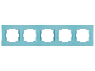 Рамка 5-ая горизонтальная синяя, RITA, Mutlusan 22208001512