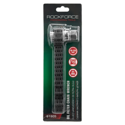 Съемник масляного фильтра цепной 1/2'' 21 мм RockForce RF-61905