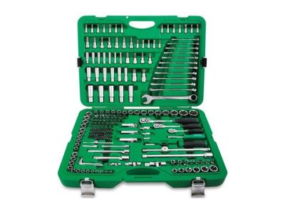 Набор головок и ключей 216 пр. 1/4'',3/8''&1/2'' Toptul GCAI216R