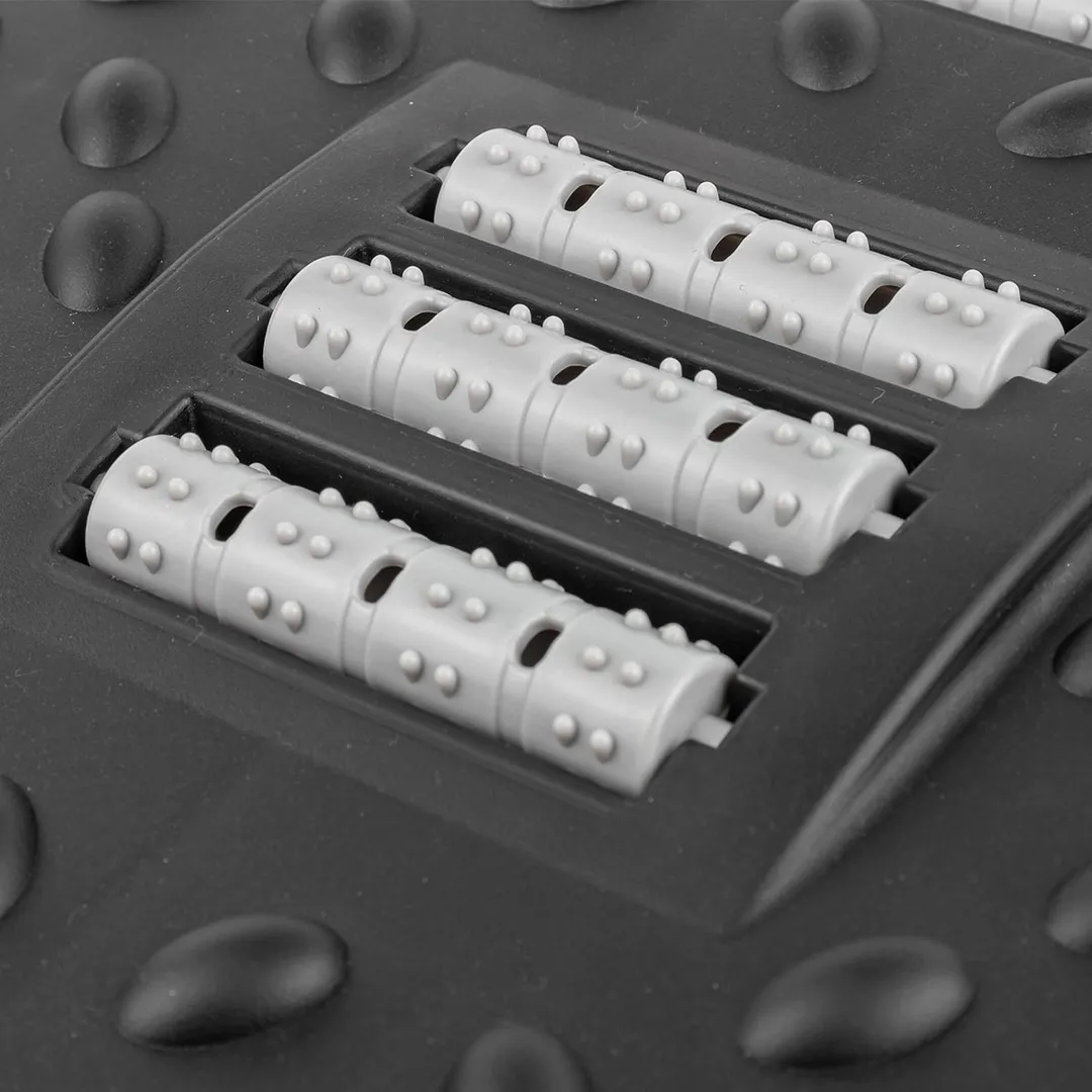 Подставка для ног с массажными роликами на колесиках, 12.5х25х38 см WMC TOOLS WMC-PLM2