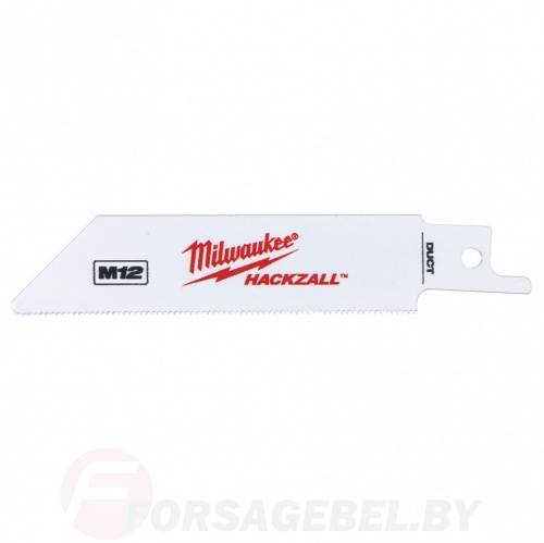 Полотно для саб. пилы по цветмету HACKZALL 100х1 мм, 5 шт. Milwaukee 49005424