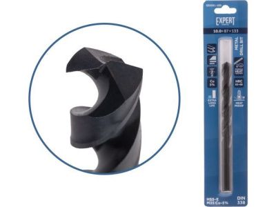 Сверло по металлу ц/х 10.0х87х133 мм HSS-Co Black EXPERT STARTUL SE8301-100
