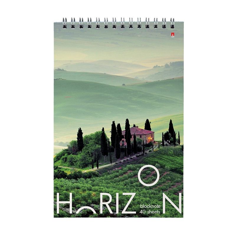 Блокнот  "Природа", A5 , 127x202 мм , 40 листов , ассорти