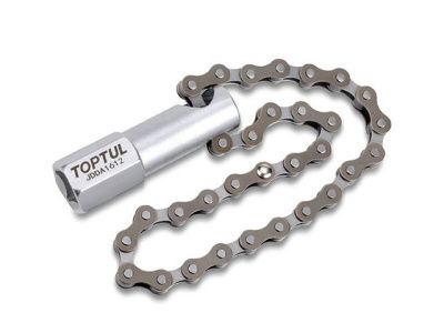 Съемник масляных фильтров цепной d120 мм. Toptul JDDA1612