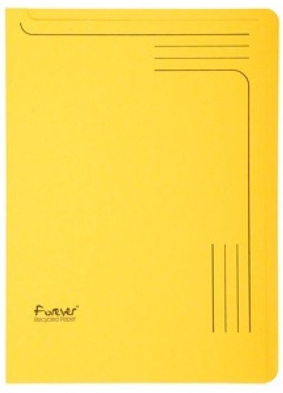 Папка-уголок "Exacompta", A4, 350 мк, картон, ассорти