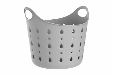 Корзина CubaLibra 10 л (дымчато-серый) BEROSSI ИК 74965000