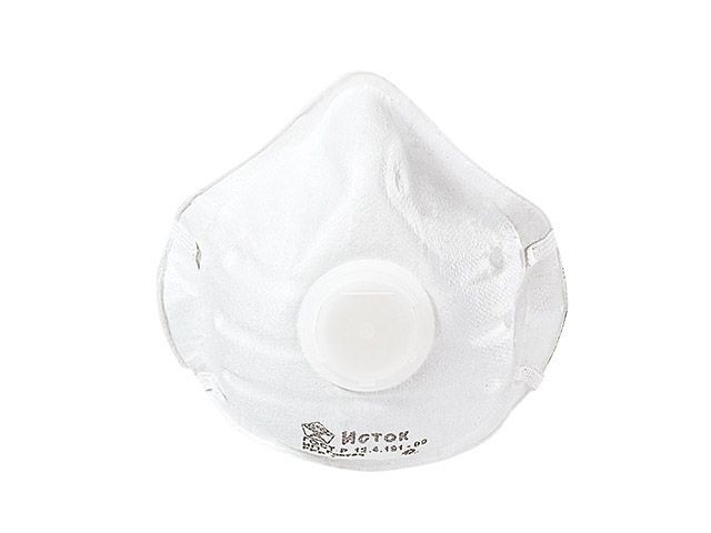 Респиратор-полумаска Исток ИСТОК-1ФК формов. с клап. FFP1 (до 4 ПДК) Исток 10024