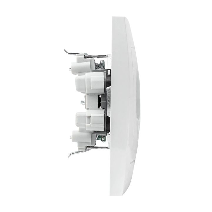 Валенсия розетка 2-местная б/з 10А белая с защ, штор, EKF PROxima EWR10-102-10