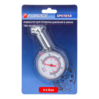 Индикатор для проверки давления в шинах 0-4 Bar Forsage F-SP5101A