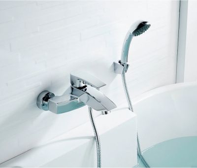 Смеситель для ванны, цинк, хром Ledeme L3243