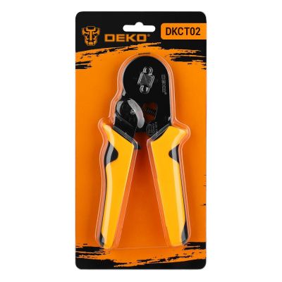 Клещи обжимные для втулочных наконечников DKCT02 DEKO 081-2089
